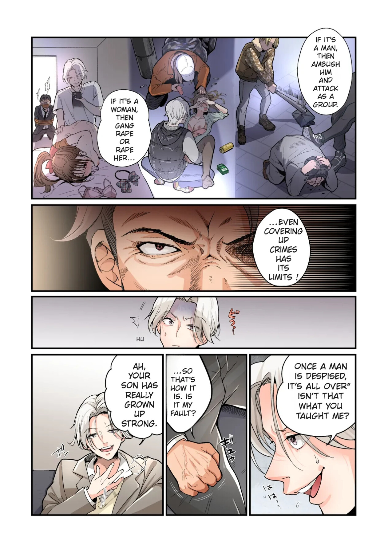 Hentai Manga Comic-The Delinquent Son's TS Re-Education Plan!-Read-3
